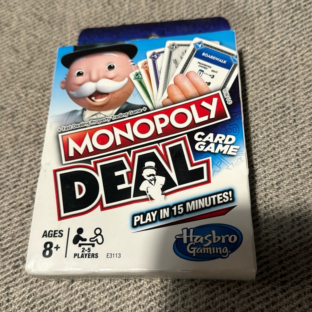 Monopoly Deal Card Game